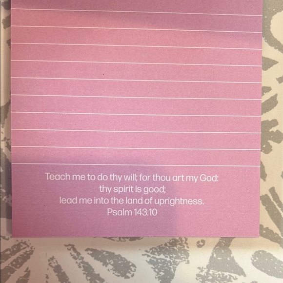 Inspirational Notepad with Colorful Biblical Quotes- NWT - Picture 15 of 15
